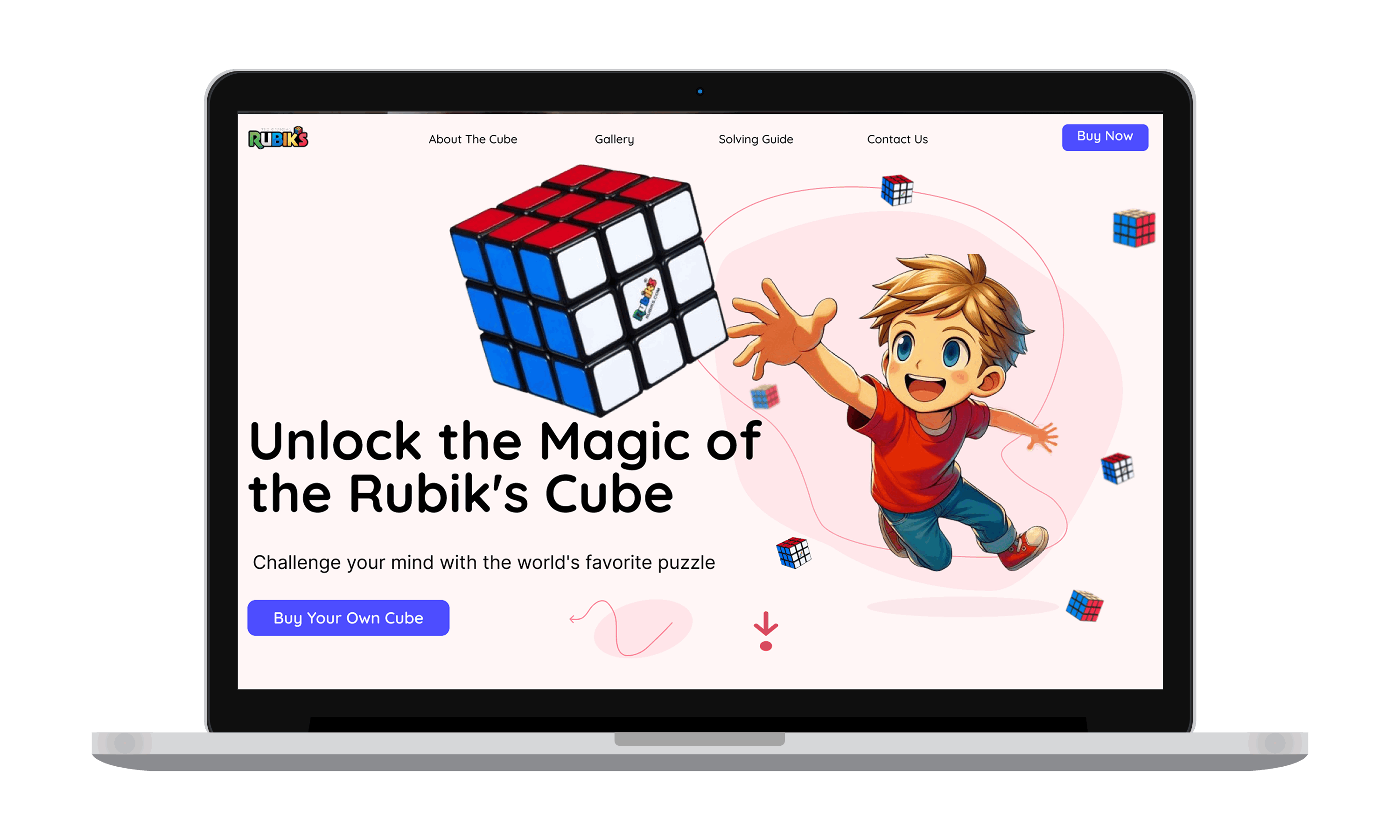 עיצוב אתר חנות רוביקס